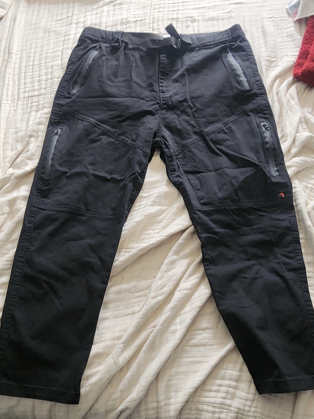 Wondery Outdoors Lydia Black High Rise Tapered Pants XXL